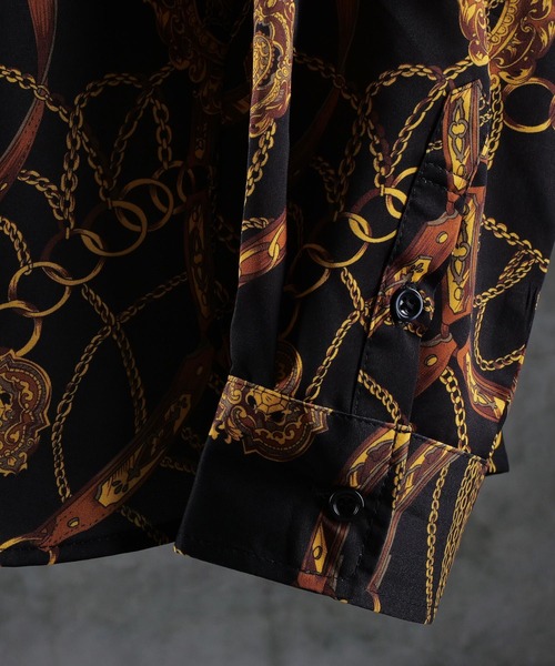 G.O.C（ジーオーシー）の「長袖シャツ（シャツ/ブラウス・メンズ・ブラック・FREE）」の6枚目の写真