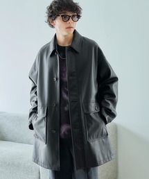 フィロソフィーアルベルタフェレッティー　ブルゾンコート ハーフコート レザー 78023704b_8_d_215.jpg