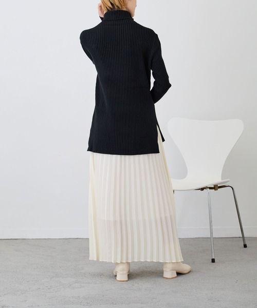 21AW Dessin de mode サイドスリットオーバーダッフル ファッション 21AW サイドスリットオーバーダッフル mode de