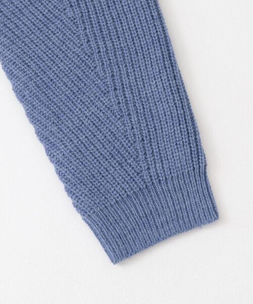 URBAN RESEARCH Sonny Label（アーバンリサーチサニーレーベル）の「ウォッシャブルウール混タートルニット（ニット/セーター・メンズ・カーキ/オフホワイト/ブラック/グレー/オレンジ/ブルー・LARGE/X-LARGE/MEDIUM）」の14枚目の写真