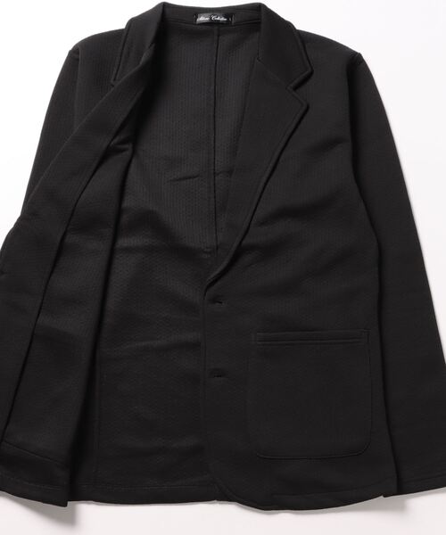 STYLEBLOCK（スタイルブロック）の「スポンジエンボス2Bテーラードジャケット（テーラードジャケット・メンズ・ネイビー/グレー/ブラック・L/M/LL）」の11枚目の写真