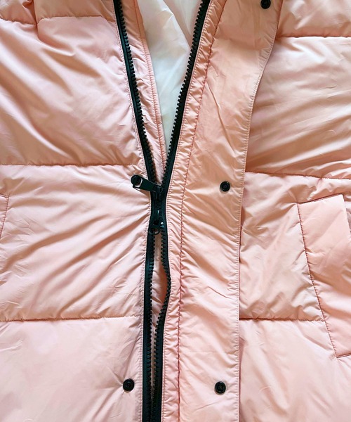 【セール】ディタッチャブルフード中綿ロングコート（ダウンジャケット/コート）｜Jewelobe（ジュエローブ）