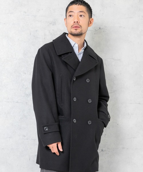 URBAN RESEARCH ROSSO MEN（アーバンリサーチロッソメン）の「『XLサイズあり』Bellandiメルトンピーコート（ピーコート・メンズ・モカ/チャコールグレー/ブラック・LARGE/X-LARGE/MEDIUM）」の16枚目の写真