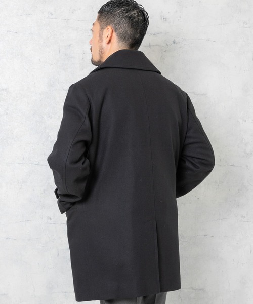 URBAN RESEARCH ROSSO MEN（アーバンリサーチロッソメン）の「『XLサイズあり』Bellandiメルトンピーコート（ピーコート・メンズ・モカ/チャコールグレー/ブラック・LARGE/X-LARGE/MEDIUM）」の21枚目の写真