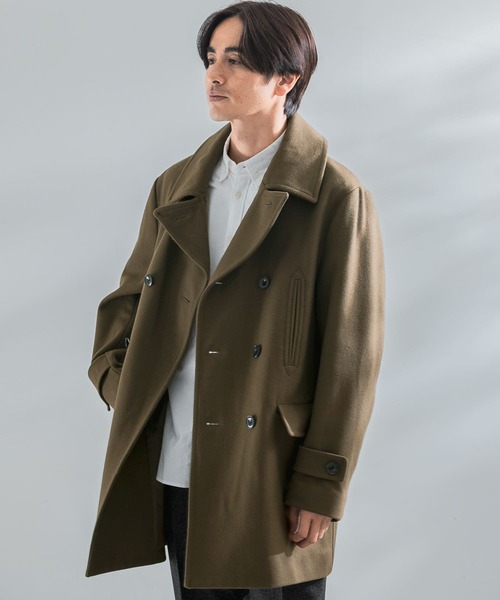 URBAN RESEARCH ROSSO MEN（アーバンリサーチロッソメン）の「『XLサイズあり』Bellandiメルトンピーコート（ピーコート・メンズ・モカ/チャコールグレー/ブラック・LARGE/X-LARGE/MEDIUM）」の17枚目の写真