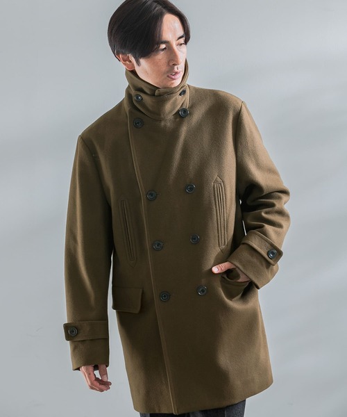 URBAN RESEARCH ROSSO MEN（アーバンリサーチロッソメン）の「『XLサイズあり』Bellandiメルトンピーコート（ピーコート・メンズ・モカ/チャコールグレー/ブラック・LARGE/X-LARGE/MEDIUM）」の13枚目の写真