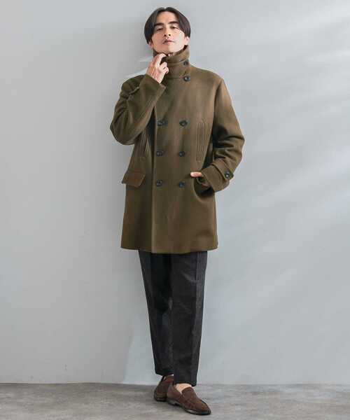 URBAN RESEARCH ROSSO MEN（アーバンリサーチロッソメン）の「『XLサイズあり』Bellandiメルトンピーコート（ピーコート・メンズ・モカ/チャコールグレー/ブラック・LARGE/X-LARGE/MEDIUM）」の18枚目の写真