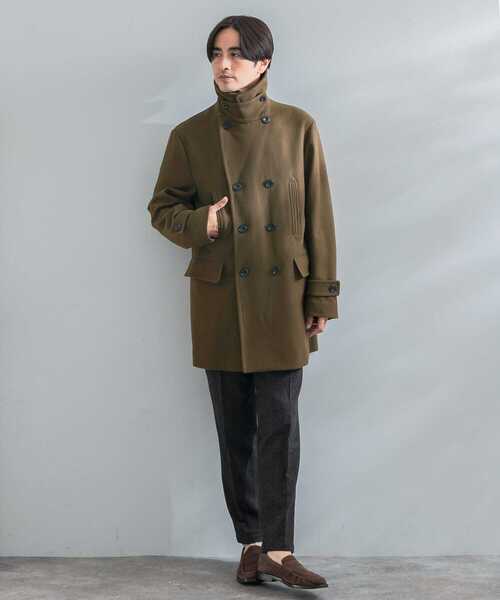 URBAN RESEARCH ROSSO MEN（アーバンリサーチロッソメン）の「『XLサイズあり』Bellandiメルトンピーコート（ピーコート・メンズ・モカ/チャコールグレー/ブラック・LARGE/X-LARGE/MEDIUM）」の8枚目の写真