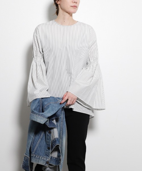 marmors（マルモア）の「【marmors】bell sleeve blouse/ベル