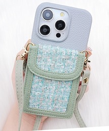 スマホケース/カバー（ブルー・ネイビー/青色系）ファッション