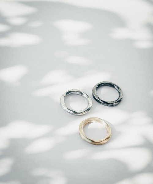 NO WAY(ノーウェイ)の「【CALM】BRASS Signet Ring(リング・レディース・シルバー/ゴールド/ブラック・11号/9号/13号/15号)」の5枚目の写真