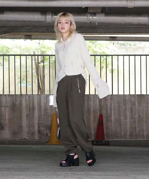 EVOL(イーボル)の「【EVOL】9.5cmバックストラップサンダル IW5319(サンダル・レディース・ブラック/アイボリー・S/M/L/LL)」の15枚目の写真