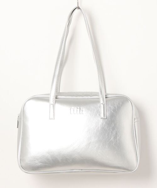 【完売品】 afb エナメルボストンバッグ AFB エーエフビー SIGNATURE BAG シグネチャー エナメル ロゴ