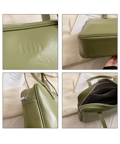 florist（フローリスト）の「【軽量】エナメル調レザースクエア