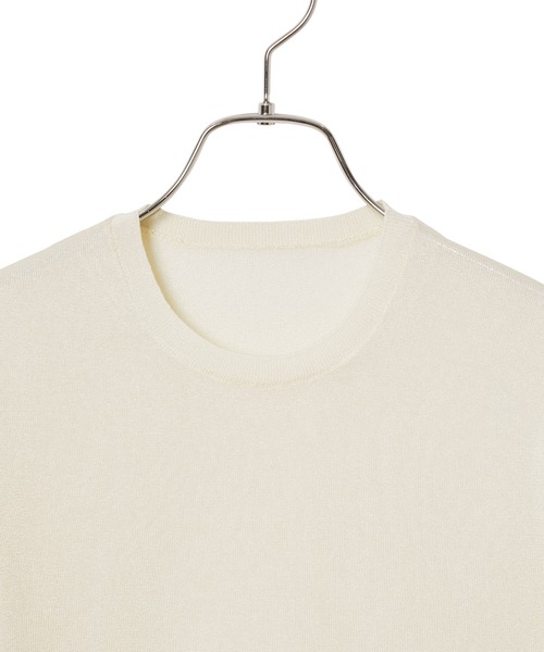 ADAM ET ROPE'（アダムエロペ）の「マットシアーニットプルオーバー（Tシャツ/カットソー・レディース・ブラック/ホワイト系その他2/ブルー系その他6・FREE）」の15枚目の写真