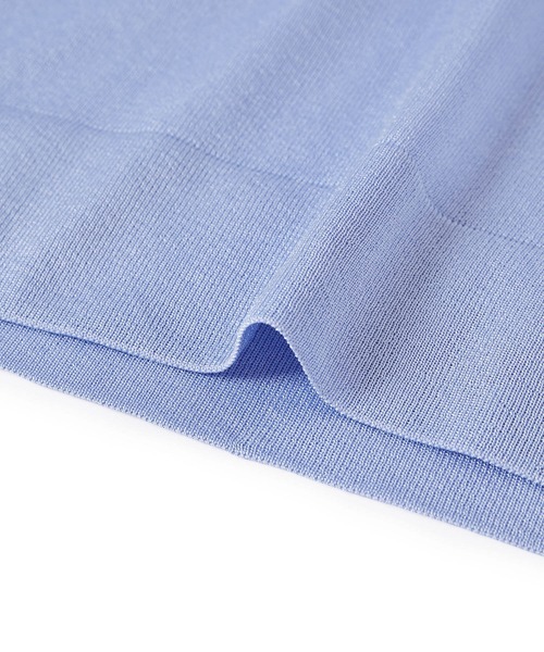 ADAM ET ROPE'（アダムエロペ）の「マットシアーニットプルオーバー（Tシャツ/カットソー・レディース・ブラック/ホワイト系その他2/ブルー系その他6・FREE）」の8枚目の写真