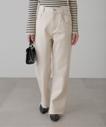 FREE'S MART | アシメベルトストレートデニム(デニムパンツ)