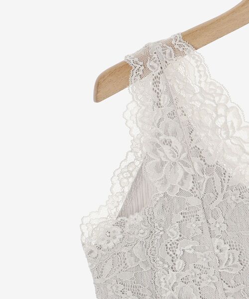 MAJESTIC LEGON（マジェスティックレゴン）の「前後2wayレースインナー（タンクトップ・レディース・オフホワイト/ブラック/ライトグレー・MEDIUM）」の21枚目の写真