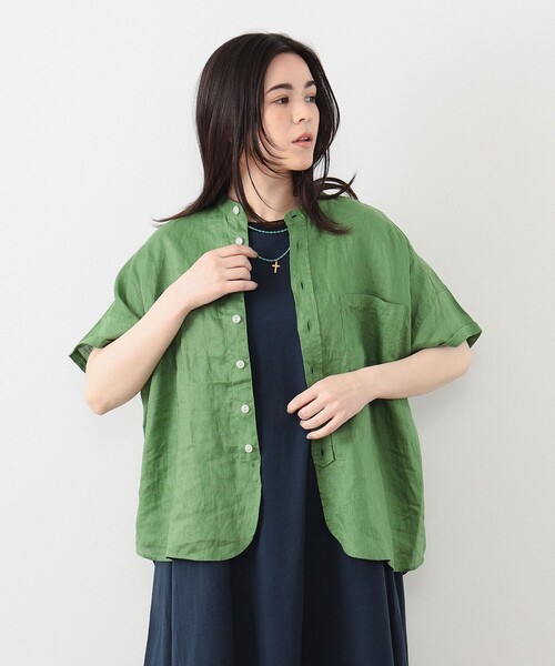 「BEAMS BOY」 長袖シャツ - グリーン レディース 楽天市場】BEAMS BOY（カラーグリーン）（シャツ・ブラウス