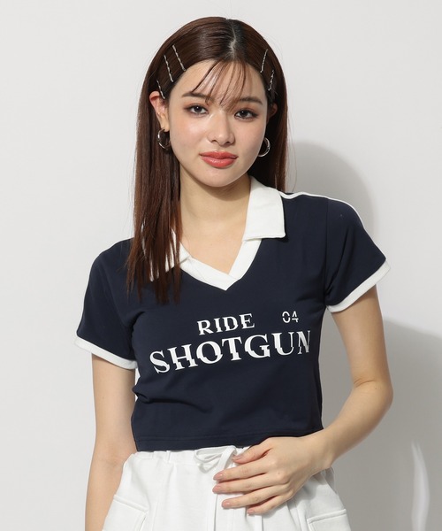 限界値下げ早い者勝ち！ELLE TERESAYUKAKO チビTシャツ セール】ユニフォームちびTシャツ（Tシャツ/カットソー