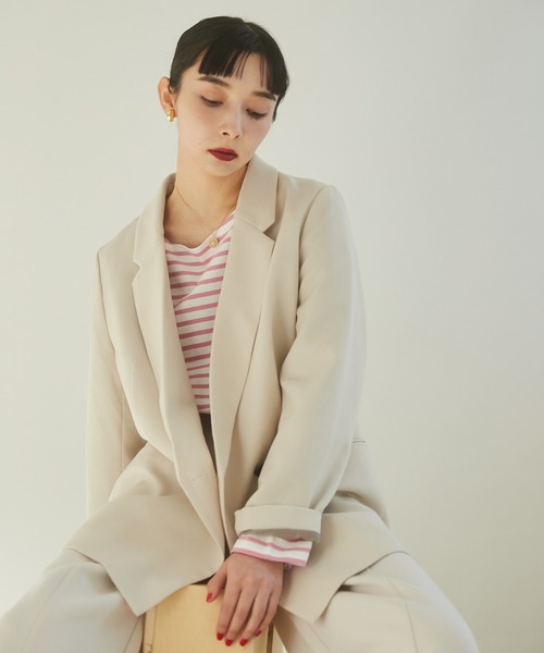 hunch（ハンチ）の「オーバーサイズダブルジャケット（テーラード