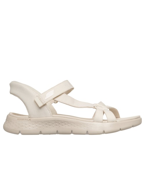 SKECHERS（スケッチャーズ）の「SKECHERS HANDS FREE SLIP-INS: GO WALK FLEX SD - ILLUMINATE / スケッチャーズ ハンズフリースリップインズ : ゴーウォーク フレックスSD - イルミネイト（サンダル・レディース・ブラック・25cm/24cm/23cm/22cm）」の7枚目の写真