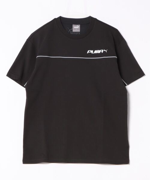 PUMA(プーマ)の「PUMA プーマ メンズ CORE HERITAGE MX グラフィック 半袖 Tシャツ(Tシャツ/カットソー・メンズ・オフホワイト/ベージュ系その他/ブラック・X-LARGE/LARGE/MEDIUM/SMALL/XX-LARGE)」の4枚目の写真
