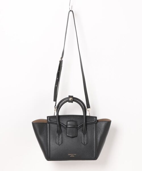 CHRISTIAN VILLA(クリスチャンヴィラ)の「【CHRISTIAN VILLA】ベーシックハンドバッグ(Q46416)(ハンドバッグ・レディース・ライトグレー/ブラック/グレー・ALL)」の8枚目の写真
