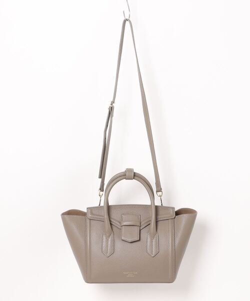 CHRISTIAN VILLA(クリスチャンヴィラ)の「【CHRISTIAN VILLA】ベーシックハンドバッグ(Q46416)(ハンドバッグ・レディース・ライトグレー/ブラック/グレー・ALL)」の9枚目の写真