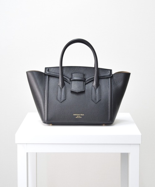 CHRISTIAN VILLA(クリスチャンヴィラ)の「【CHRISTIAN VILLA】ベーシックハンドバッグ(Q46416)(ハンドバッグ・レディース・ライトグレー/ブラック/グレー・ALL)」の12枚目の写真