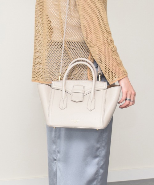 CHRISTIAN VILLA(クリスチャンヴィラ)の「【CHRISTIAN VILLA】ベーシックハンドバッグ(Q46416)(ハンドバッグ・レディース・ライトグレー/ブラック/グレー・ALL)」の15枚目の写真