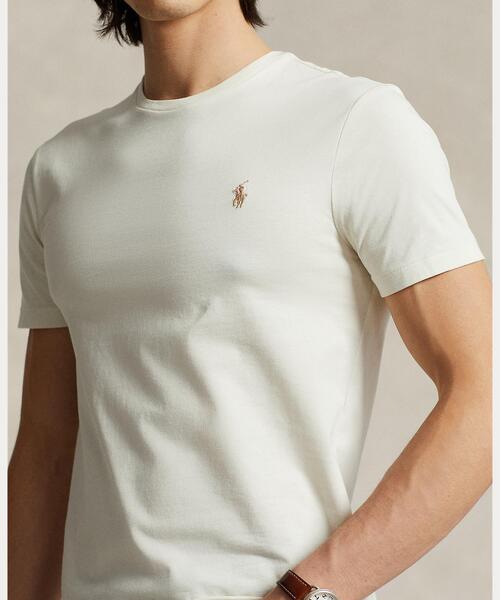 POLO RALPH LAUREN(ポロ ラルフ ローレン)の「カスタム スリム クルーネック T シャツ(Tシャツ/カットソー・メンズ・ナチュラル・L/M/S/XS/XXL/XL)」の6枚目の写真