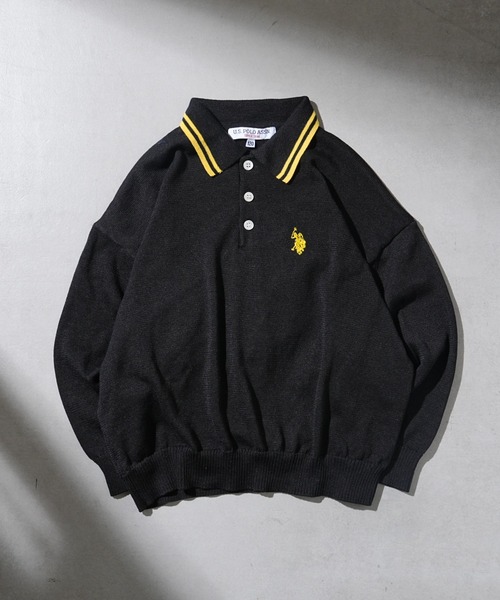 U.S. POLO ASSN.(ユーエスポロアッスン)の「【WEB限定】【KIDS】【U.S. POLO ASSN/ユーエスポロアッスン】ワンポイント刺繍ニットポロ(ポロシャツ・キッズ・ネイビー/ホワイト/ブラック・100/120/140/150)」の3枚目の写真