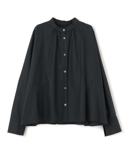 ella_web.shop⭐︎ギャザーブラウス 黒/新品 ella_web.shop⭐︎ギャザーブラウス 黒/新品