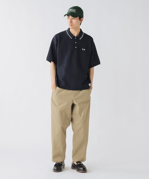 eleventy ネイビー ポロシャツ L ニッセン ポロシャツ メンズ オーバーサイズ カットソー M/L/LL