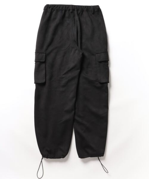EGOIST（エゴイスト）の「フェイクスエードカーゴパンツ（カーゴパンツ・レディース・グレー/ブラック・FREE）」の3枚目の写真