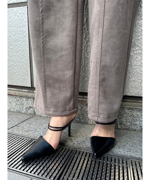 EGOIST（エゴイスト）の「フェイクスエードカーゴパンツ（カーゴパンツ・レディース・グレー/ブラック・FREE）」の15枚目の写真