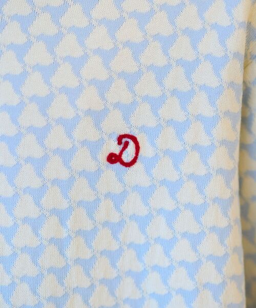 【セール】【Safari5月号掲載】トリコロールジャカード 半袖ニット（ニット/セーター）｜DRESSTERIOR（ドレステリア）