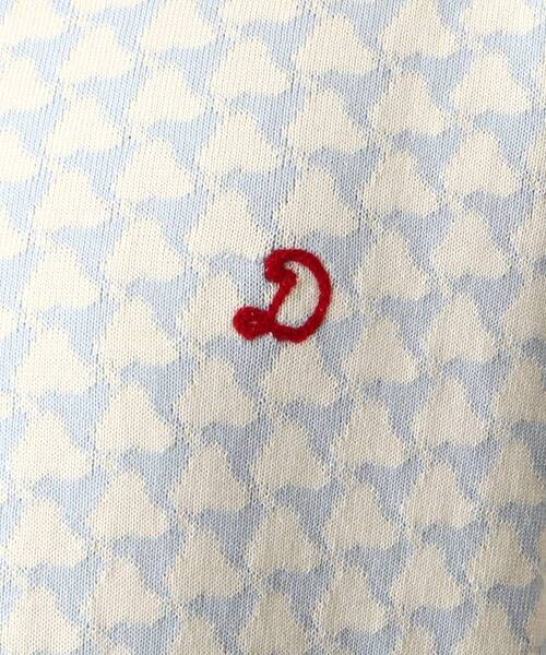 【セール】【Safari5月号掲載】トリコロールジャカード 半袖ニット（ニット/セーター）｜DRESSTERIOR（ドレステリア）