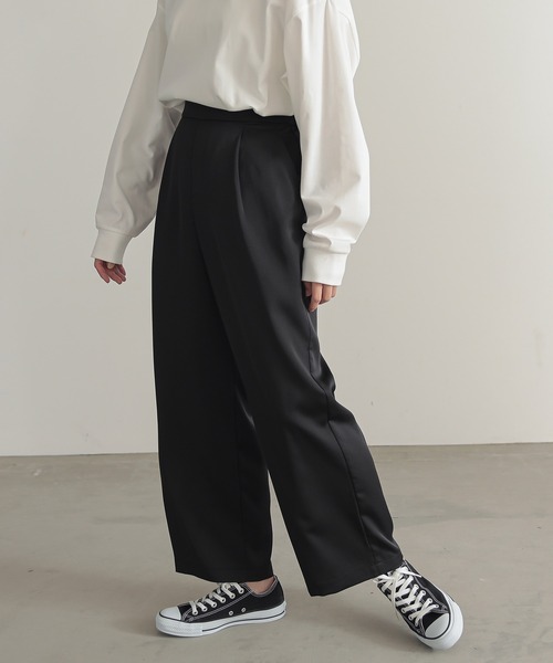 専用★ゆったりストレートパンツ★コサッシュ★ osharewalker ストレートパンツ レディース ロング ボトムス