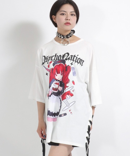 PSYCHO✡NATION☆ルネデビルTシャツ☆ホワイト