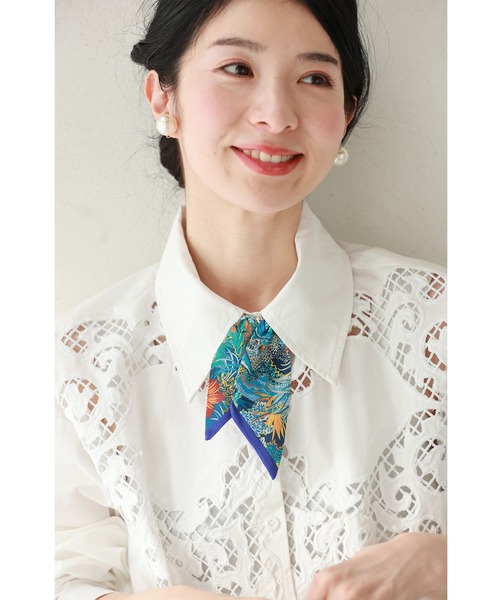 磁石で装着。首元彩るスカーフ調ネックレス（ネックレス）｜CAWAII（カワイイ）