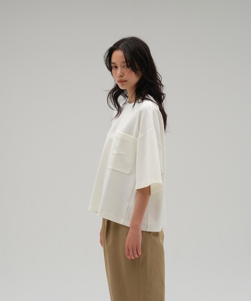 NEW BALANCE(ニューバランス)の「MET24 Short Sleeve Pullover(Tシャツ/カットソー・レディース・ミント/オフホワイト・LARGE/MEDIUM/SMALL)」の21枚目の写真