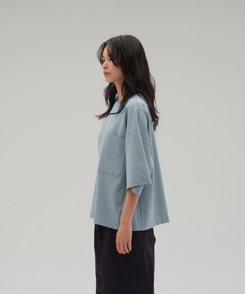 NEW BALANCE(ニューバランス)の「MET24 Short Sleeve Pullover(Tシャツ/カットソー・レディース・ミント/オフホワイト・LARGE/MEDIUM/SMALL)」の11枚目の写真