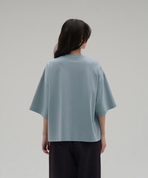 NEW BALANCE(ニューバランス)の「MET24 Short Sleeve Pullover(Tシャツ/カットソー・レディース・ミント/オフホワイト・LARGE/MEDIUM/SMALL)」の12枚目の写真