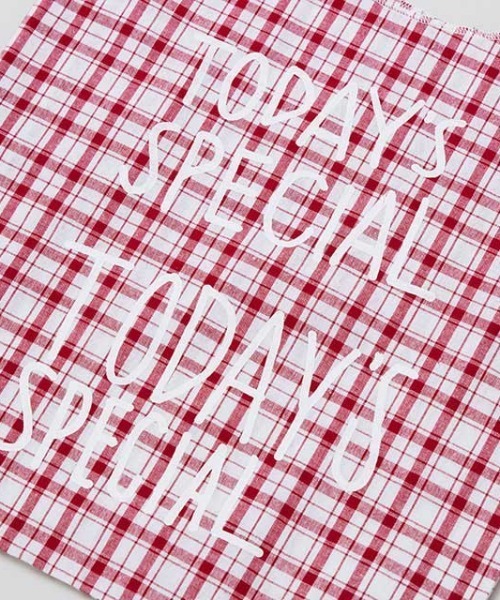 TODAY'S SPECIAL(トゥデイズスペシャル)の「【数量限定】【TODAY'S SPECIAL】モーニングチェックマルシェバッグ ブルー/361322(エコバッグ/サブバッグ・レディース・ブルー系その他/レッド系その他・MEDIUM)」の10枚目の写真