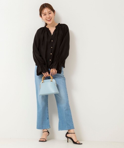NOLLEY'S（ノーリーズ）の「ソフトオーガンジー2WAYシャーリング