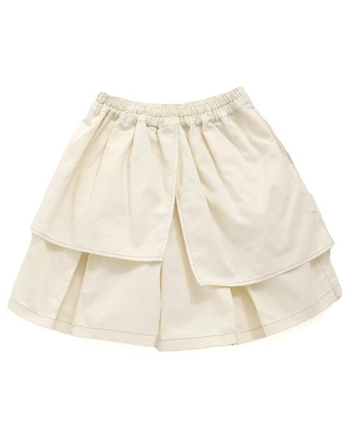 algy（アルジー）の「アシメプリーツキュロット（その他パンツ・キッズ・インディゴブルー/ブラック/アイボリー・XX-SMALL/X-SMALL/MEDIUM/SMALL）」の15枚目の写真