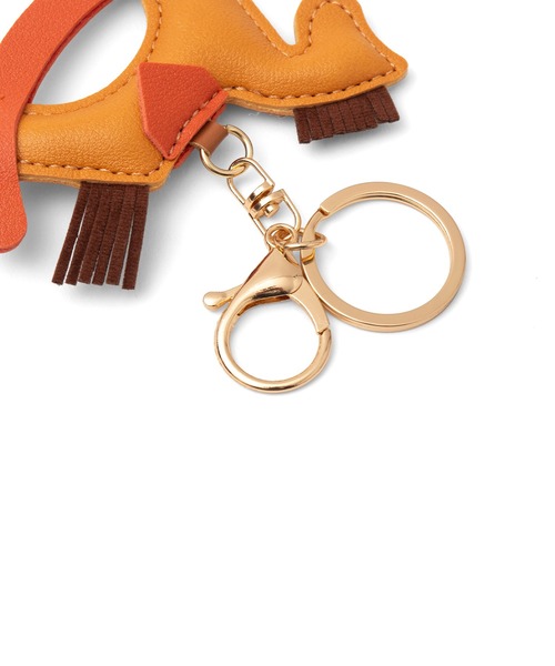 VitaFelice（ヴィータフェリーチェ）の「木馬モチーフバッグチャーム（チャーム・レディース・レッド/ブラウン/グリーン/ブルー/ホワイト・FREE）」の10枚目の写真