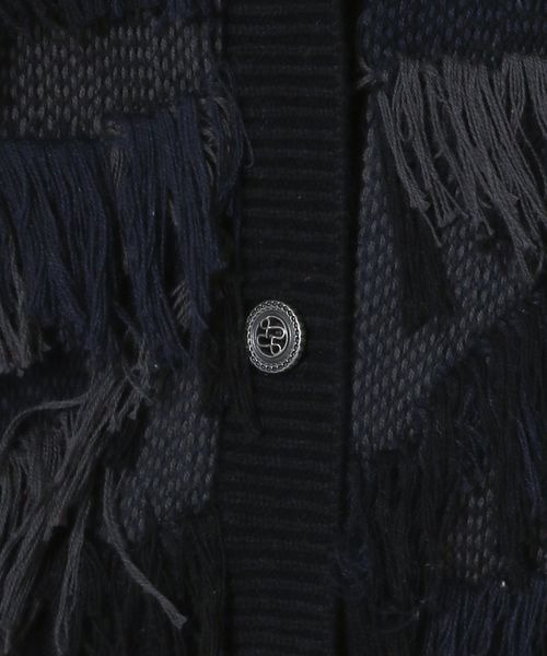 JEANASIS(ジーナシス)の「7GフリンジジャガードVベスト/118306(ベスト・レディース・ベージュ系その他/ブラック系その他/ブラウン系その他・FREE)」の21枚目の写真